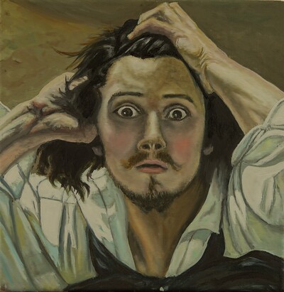 Le désespéré -Courbet